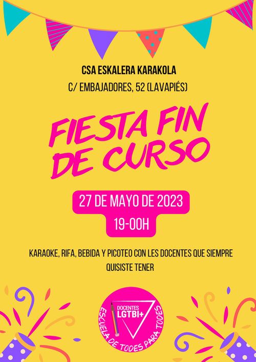 Fiesta Fin de Curso de la Eskalera Karakola