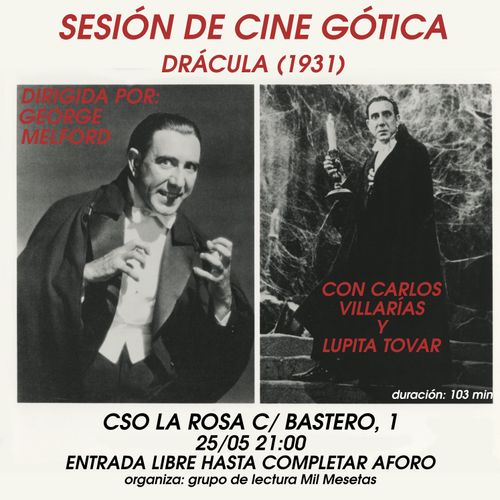 Sesión de cine gótica: Drácula
