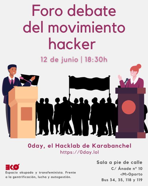 Foro debate del movimiento hacker