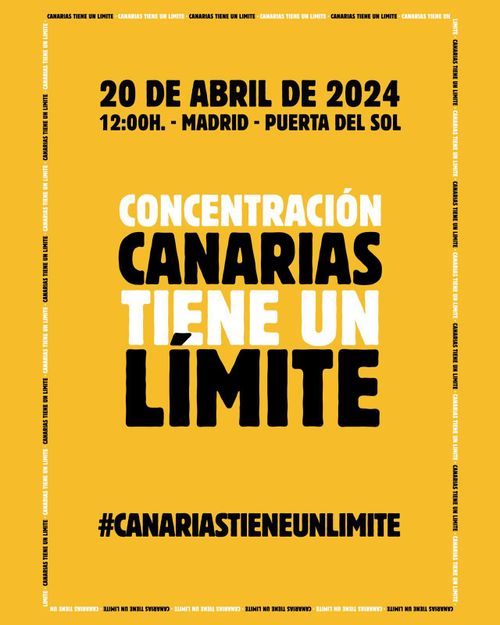 Concentración Canarias Se Agota