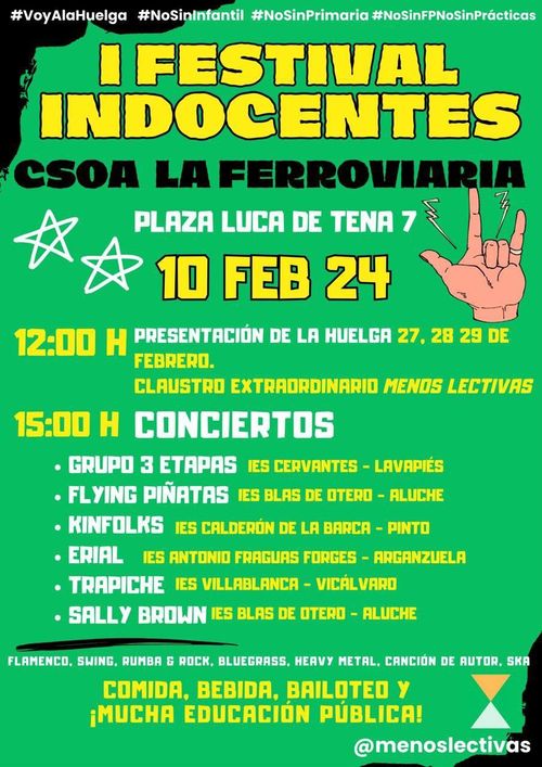 I Festival Indocentes