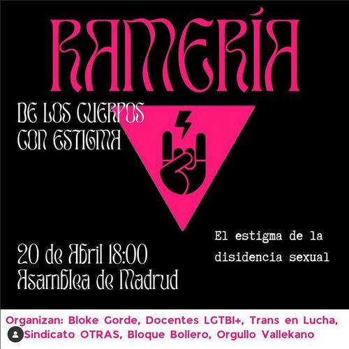 Ramería de los cuerpos con estigma