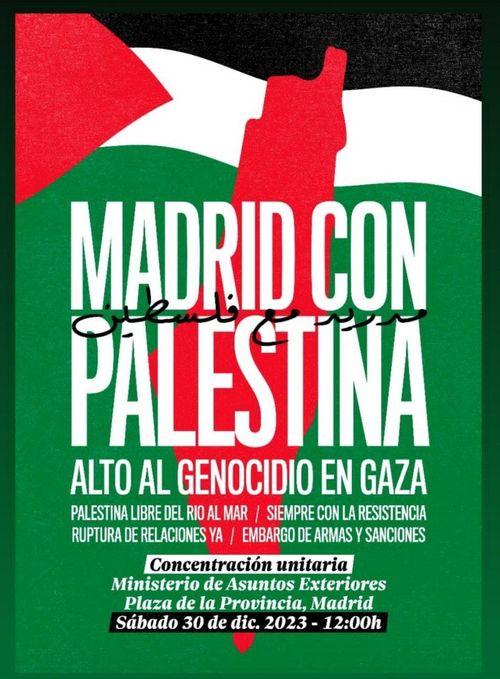 ALTO AL GENOCIDIO EN GAZA
