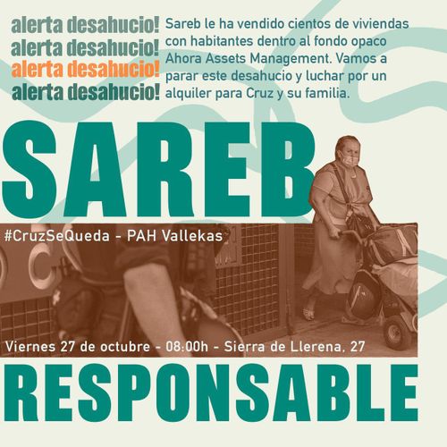 Alerta Deshaucio! #CruzSeQueda