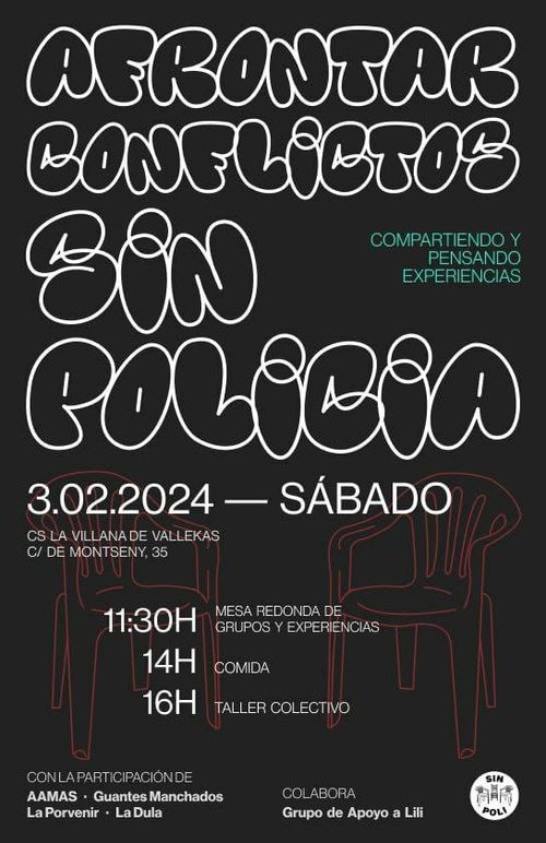 Afrontar conflictos sin policía