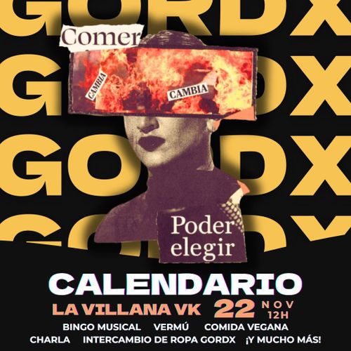 Vermú presentación calendario antigordofobia 2026 (Bloke Gorde)