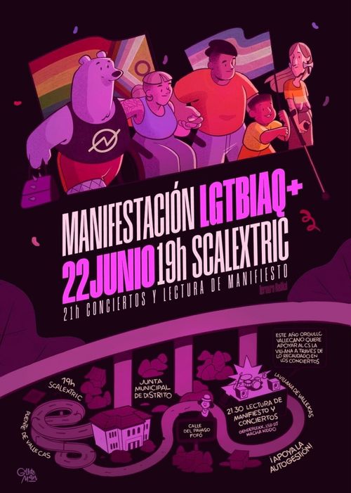 Manifestación LGTBIAQ+