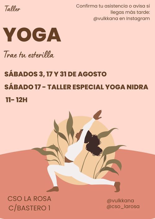 Clases de Yoga
