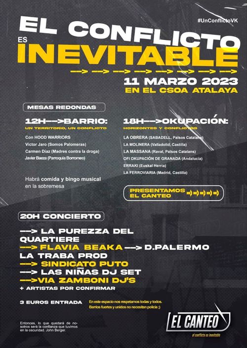 El conflicto es inevitable