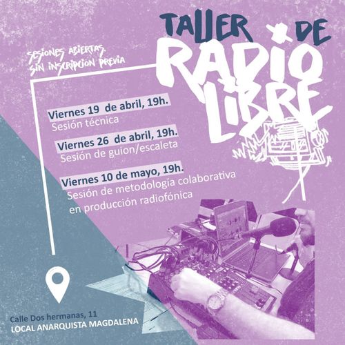 Sesión de metodología colaborativa en producción radiofónica