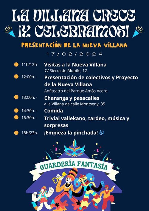 Presentación de la nueva Villana