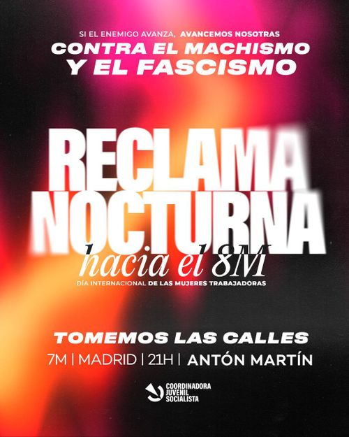 Reclama Nocturna hacia el 8M