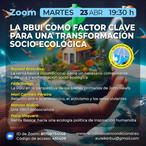 lA RENTA BASICA UNIVERSAL COMO FACTOR CLAVE PARA UNA TRANSFORMACIÓN SOCIO- ECOLÓGICA 