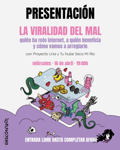 Presentación del libro 'La viralidad del mal' con Proyecto UNA