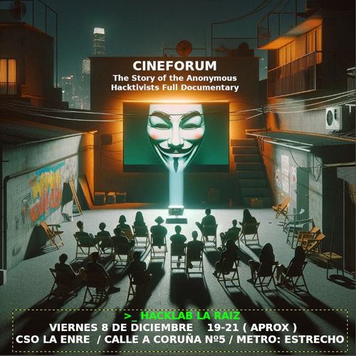 CINEFORUM: Hacklab la raiz