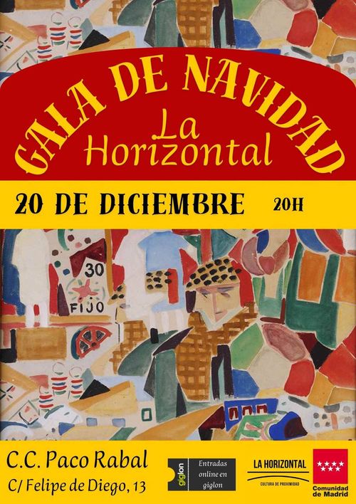 Gala de Navidad Horizontal en Paco Rabal