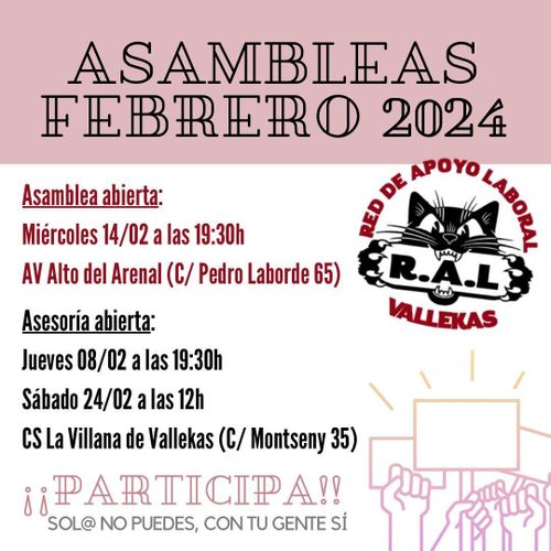 Asamblea Abierta de Red de Apoyo Laboral