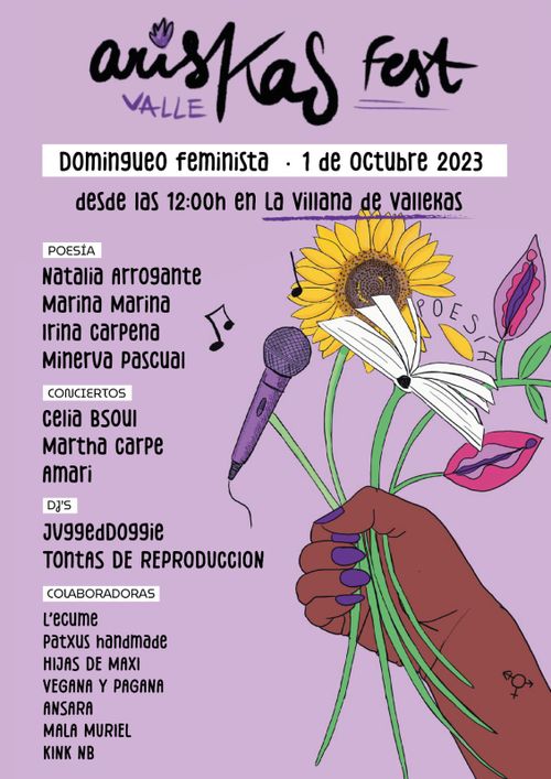 Ariskas Fest. Domingueo feminista. 