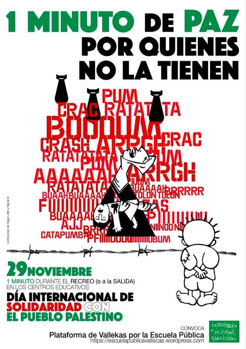 1 minuto de paz por quienes no las tienen