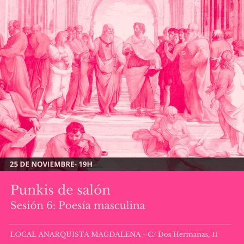Sesión 6: Poesía masculina
