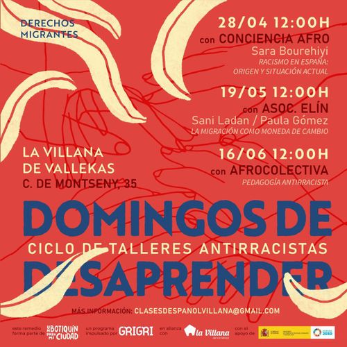 ✊🏽 DOMINGOS DE DESAPRENDER✊🏽 1a fecha: "Racismo es España, origen y situación actual