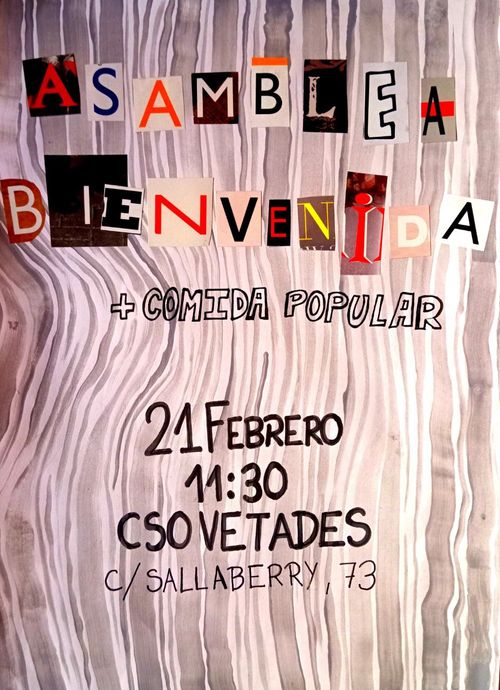 Asamblea de bienvenida