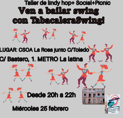 Ven a bailar swing con TabacaleraSwing 