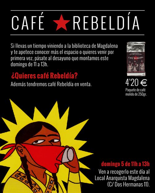 ¿Quieres Café Rebeldía?