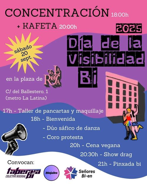 Día de la Visibilidad Bi en la rosa