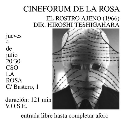 Cineforum: El rostro ajeno