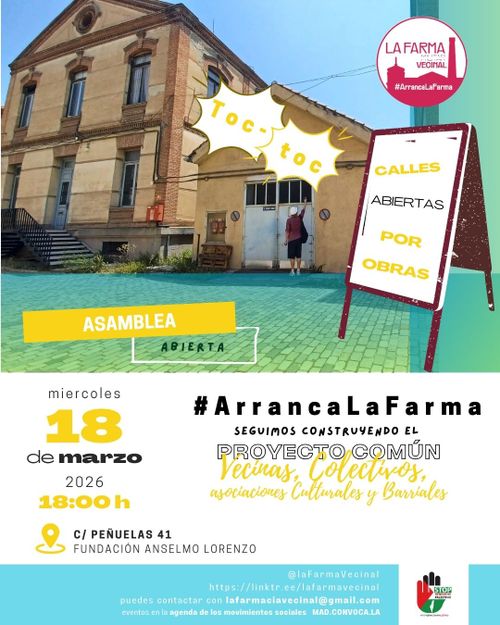 Asamblea ABIERTA #arrancaLaFarma