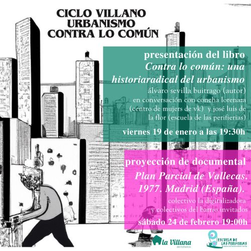 Presentación del libro "Contra lo común: una historia radical del urbanismo"