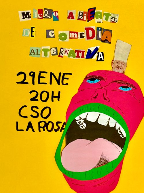 Micro abierto de comedia alternativa 