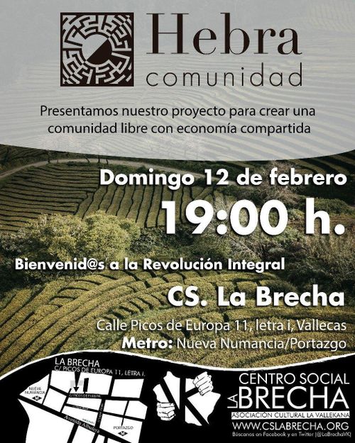 Presentación Hebra comunidad