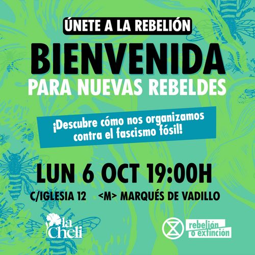 ✊ ÚNETE A LA REBELIÓN CONTRA EL FASCISMO FÓSIL ☠️⛽