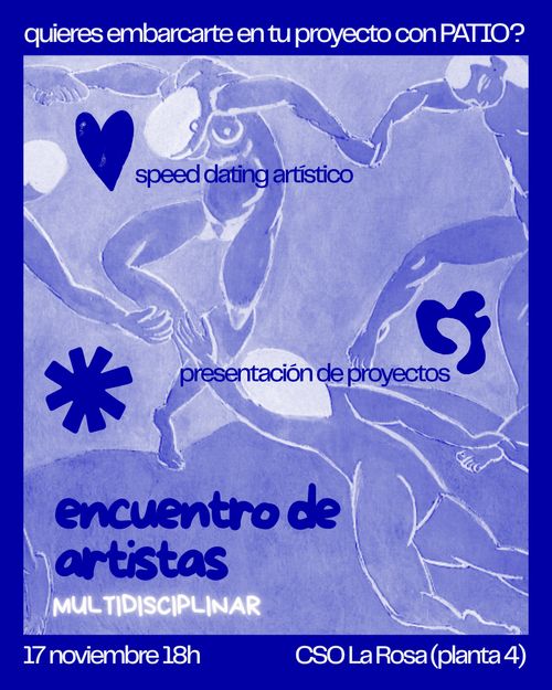 PRIMER ENCUENTRO ARTISTAS PATIO COLLECTIVE