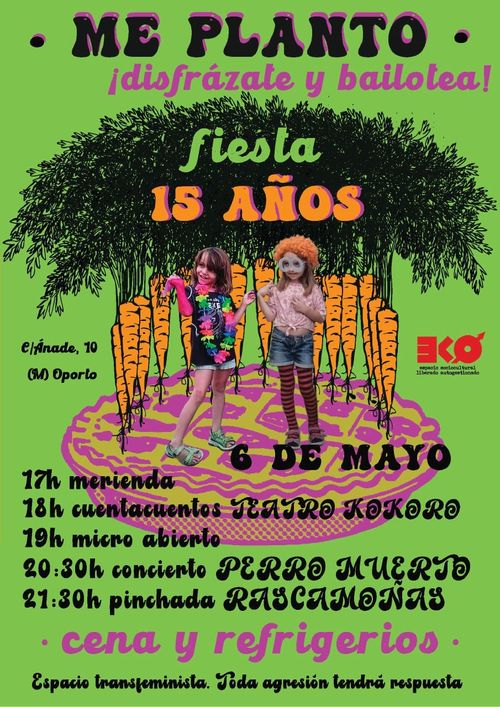 Fiesta 15 años de Me Planto