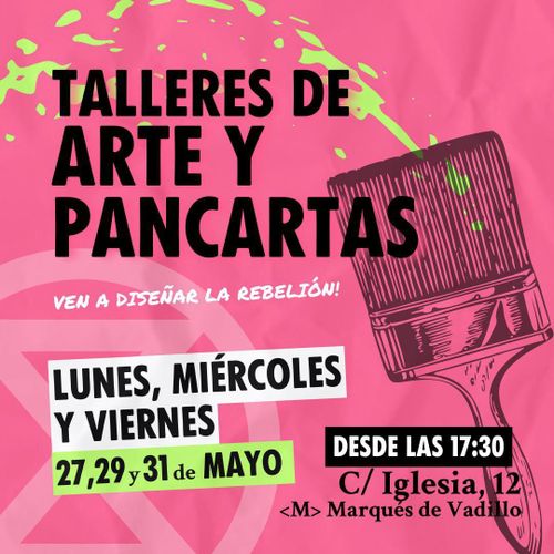 🎨 TALLERES DE ARTE SEMANA DE REBELIÓN 🖌️