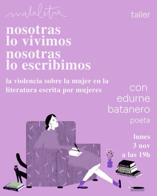 taller literatura y violencia sobre las mujeres