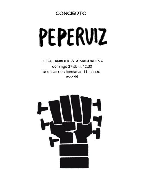 Concierto de PepeRuiz