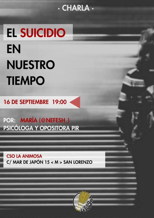 El suicidio en nuestro tiempo