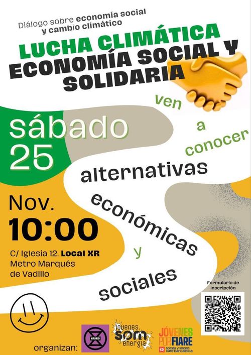 📣🌱Alternativas ante la emergencia climática: Diálogo sobre economía social y cambio climático 📣📣🌱