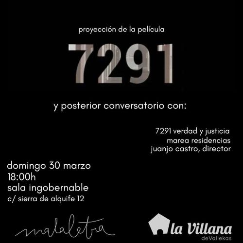 proyección documental «7291»