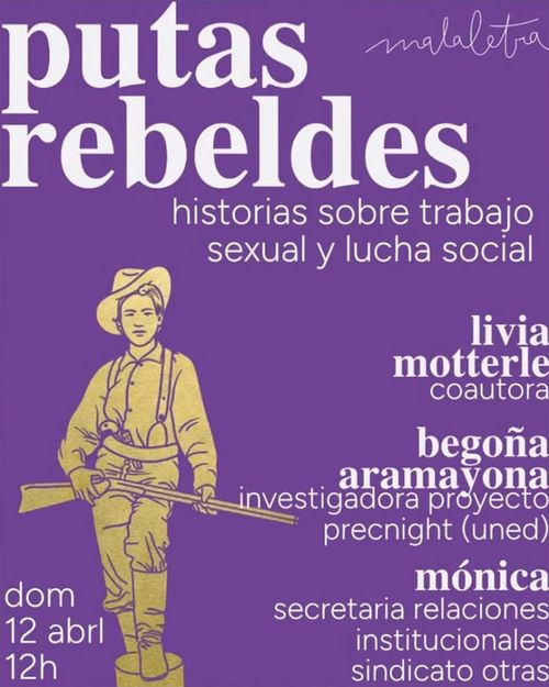 Presentación del libro 'Putas rebeldes. Historias sobre trabajo sexual y lucha social'