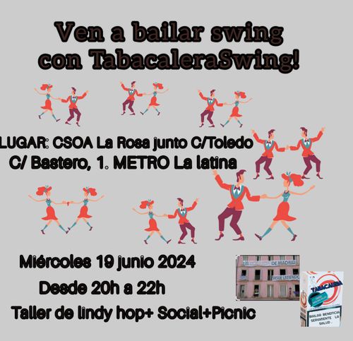 Ven a bailar swing con TabacaleraSwing 