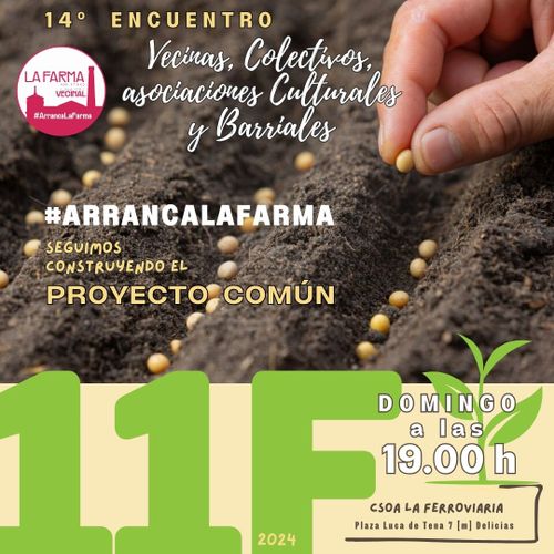 ENCUENTRO ABIERTO Asamblea #arrancaLaFarma