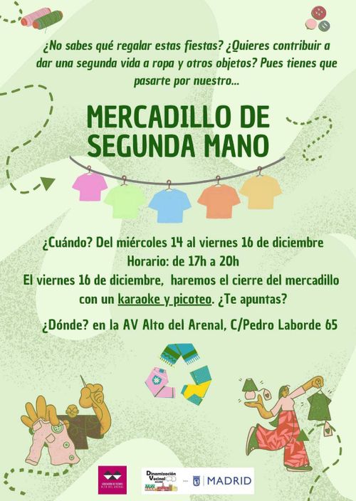 Mercadillo de segunda mano