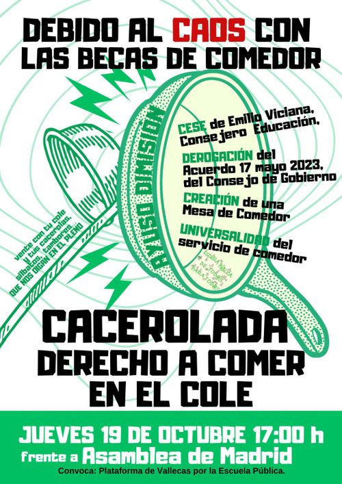 Cacerolada derecho a comer