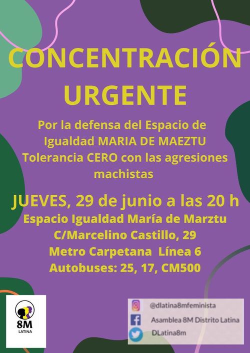 Concentración Urgente