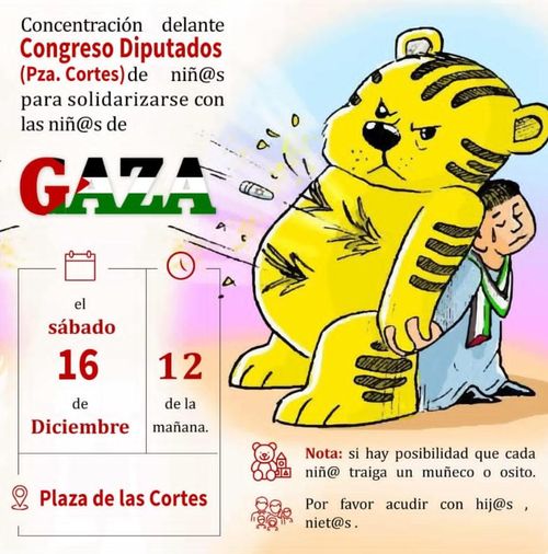 CONCENTRACIÓN DELANTE DEL CONCRESO DE DIPUTADOS